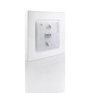 Somfy Smoove Origin io trådlös väggsändare inkl vit ram