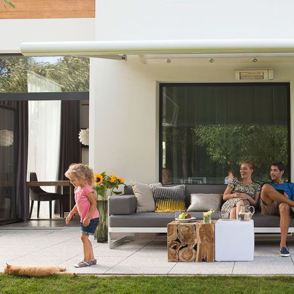 Terrassvärmare io antracitgrå, 2,5 m kabel