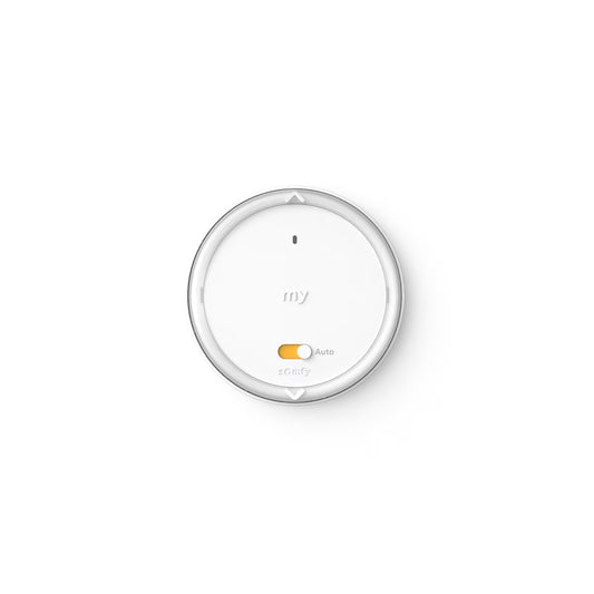 Amy 1 A/M Modes io 1-kanal väggsändare med auto on/off, temp-sensor, rund ram