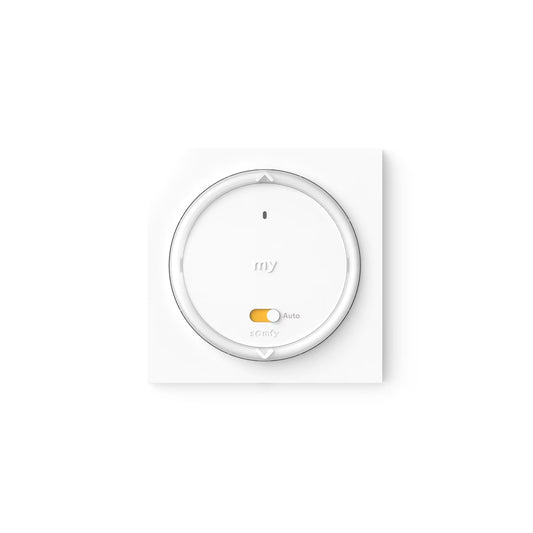 Amy 1 A/M Modes io 1-kanal väggsändare med auto on/off, temp-sensor, fyrkantig ram
