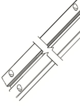 Viktfördelningsprofil 650 x 60 x 16 mm