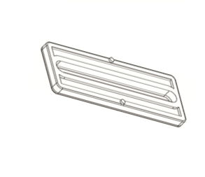Distans Rak 10 mm plast med legofunktion