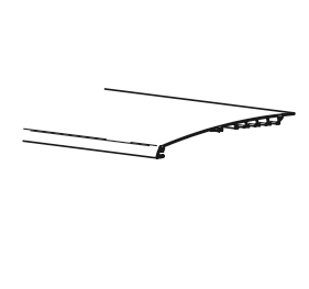 Takprofil aluminium Terrassmarkis T230 / FA30 / FA20
