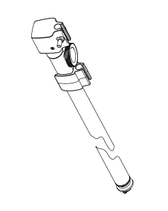 Teleskopstag  1500-2500 mm för frontprofil Aluminium